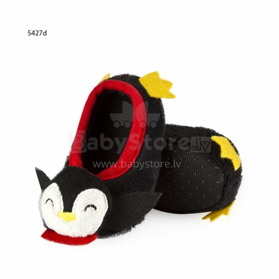 Soxo Art.5427 - 3 Infant slippers with animals Детские носочки-мокасины (Тапочки-игрушки)