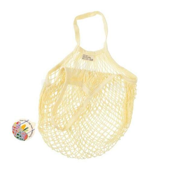 Cream Organic Cotton Net Bag, Rex London