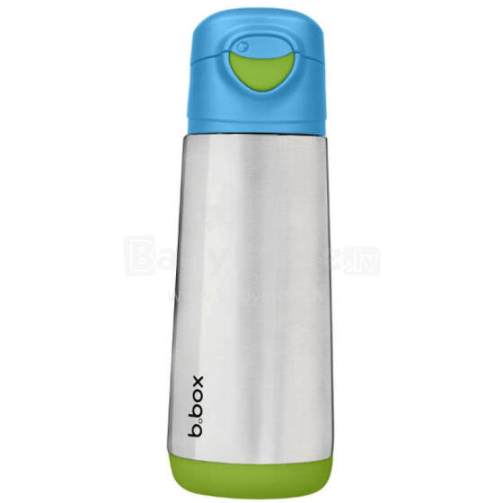 500ml insulated sport spout bottle - ocean breeze, b.box
