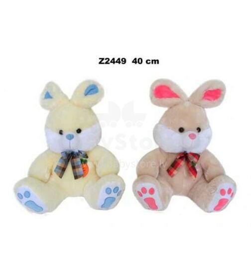 Zaķis ar banti 40cm Z2449 Sandy