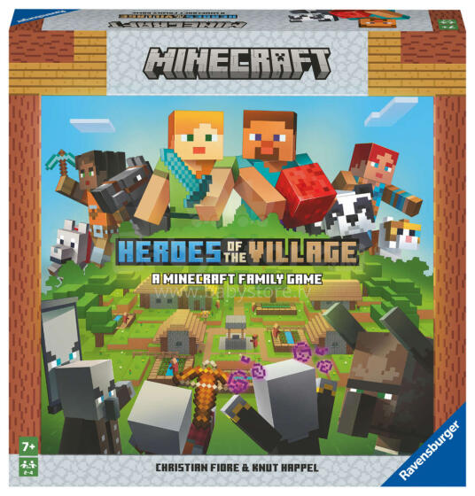 RAVENSBURGER board game "Minecraft Heroes", Art. 22367