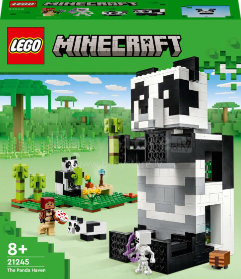 LEGO® Minecraft™ set "The Panda Haven", Art. 21245