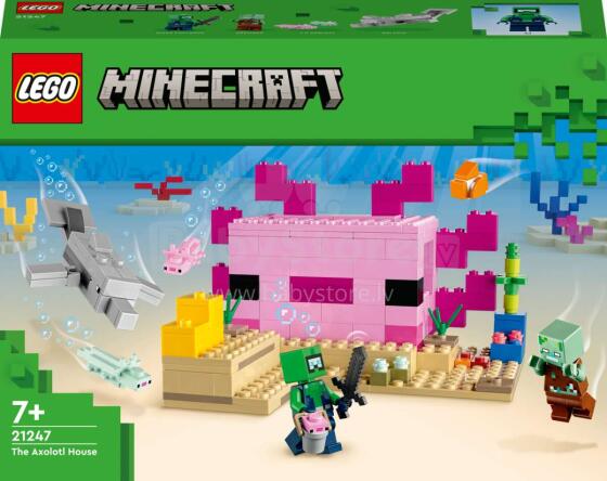 LEGO® Minecraft™ набор "Дом аксолотля", Арт. 21247
