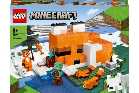 LEGO® Minecraft™ set "The Fox Lodge", Art. 21178
