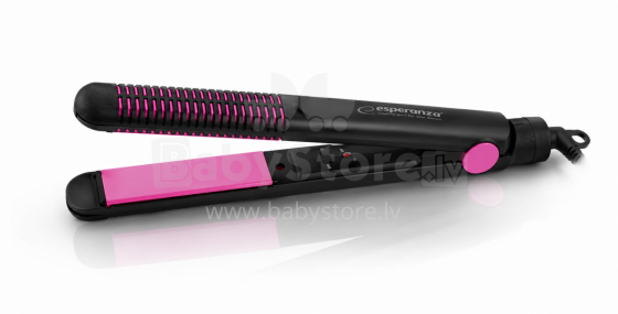 Esperanza Hair Straightener Curler Sleek Art.180550 2 in 1 hair straightener & curler