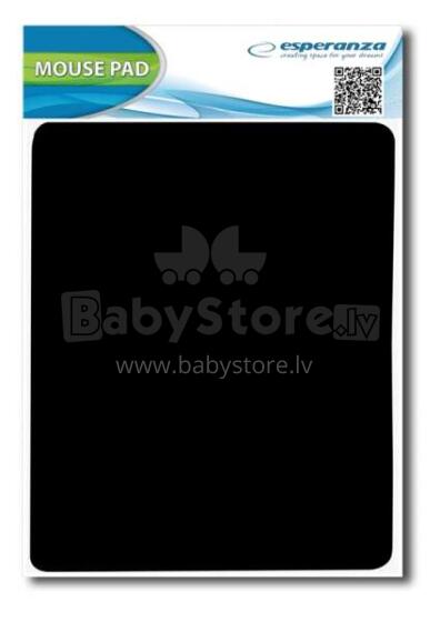 ESPERANZA TEXTILE MOUSE PAD BLACK