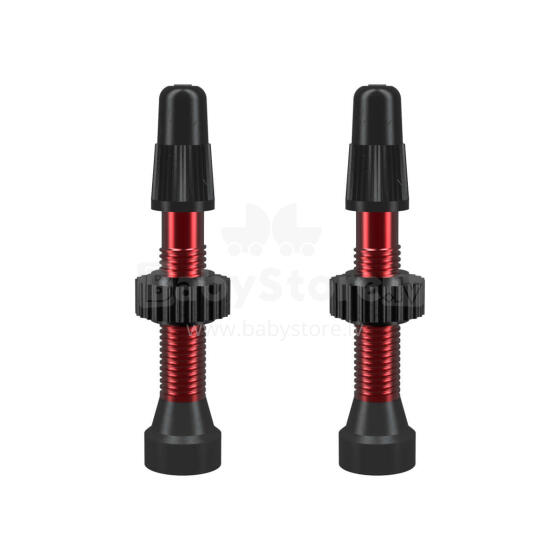 WTB TCS AL Red Presta Tubeless Valve Stems 34mm 2pcs