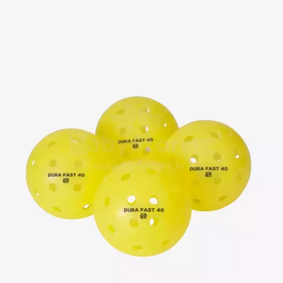 Onix Dura Fast-40 Pickleballs 4pack Art.182109 Yellow
