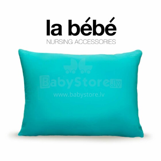 „La Bebe ™ Satin“ straipsnis 18246 „Turkiz Cotton“ pagalvės užvalkalo dydis: 40x40cm