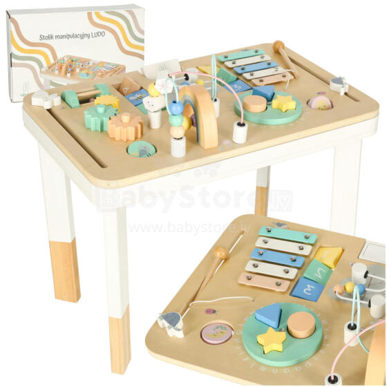 Ikonka  Lulilo Art.KX3770 montessori colourful manipulative table