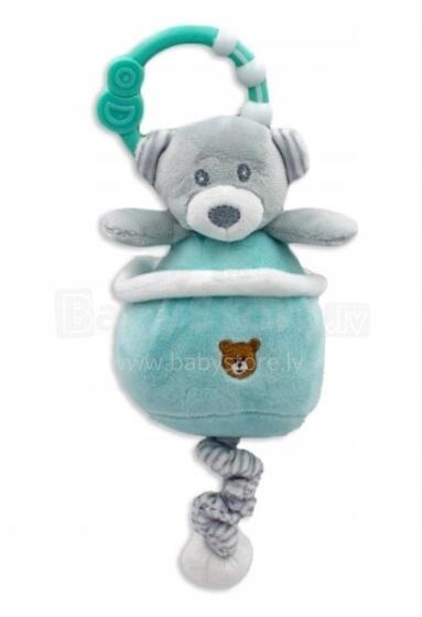 Tulilo Bear Art.9022 Muzikālā rotaļlieta Lācītis 13cm