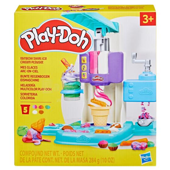 Play-Doh  Swirl Ice Cream Art.G0028 playset rainbow swirl ice cream