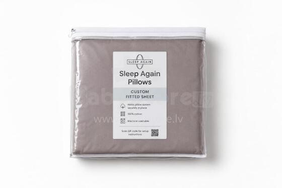 Basic CS Lline Care & Support Sheet U Pillow Art.184927 Beige Sleep Again Custom Fitted Sheet