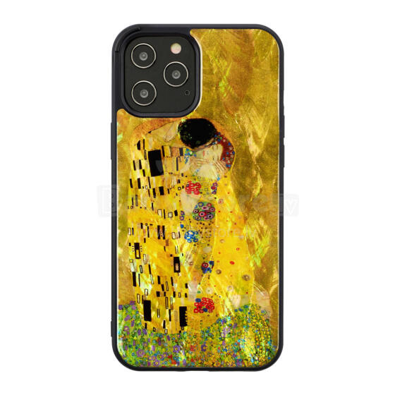 iKins case for Apple iPhone 12/12 Pro kiss black