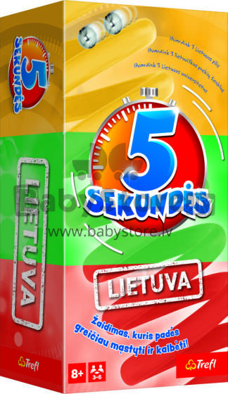 TREFL Board Game 5 seconds Lithuania