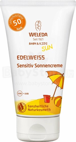 Weleda Art.7556  Солнцезащитный крем для малышей SPF 50