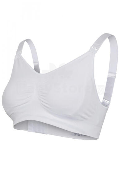 CARRIWELL barošanas krūšturi White L 3302
