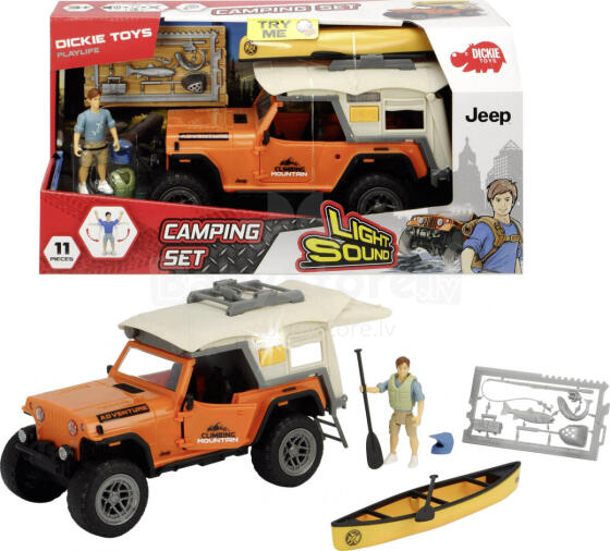SIMBA DICKIE TOYS set Playlife Camping, 203835004