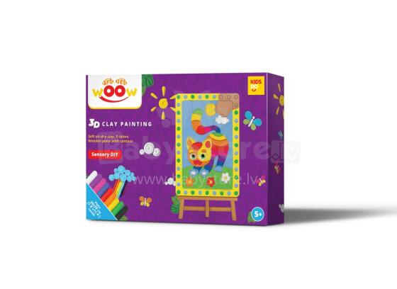 KIDS DO  Art.WP1506 3D роспись глиной. КОТ