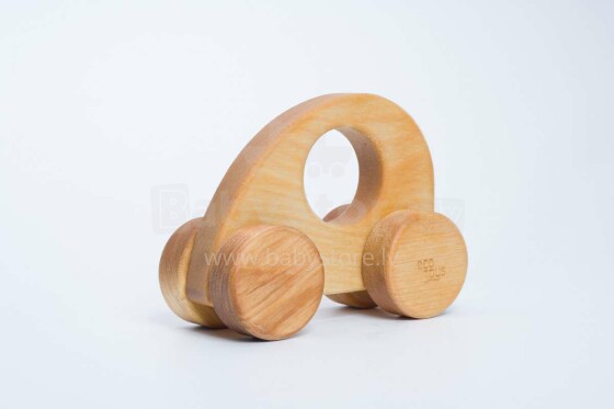 Eco Toys Art.12008 Детская деревянная игрушечная машинка