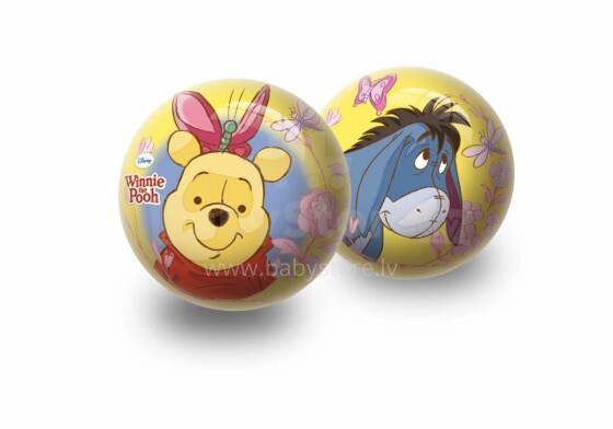 Smoby   rubber ball with the image of  Winnie The Pooh 23 cm 26542