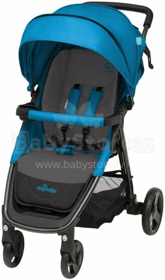 Baby Design CLEVER 05/turquoise (līdz 23 kg!) Bērnu sporta rati