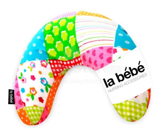 La Bebe™ Mimi Nursing Cotton Pillow Art.19789 Multicolor cell Pakaviņš spilventiņš 19*46cm