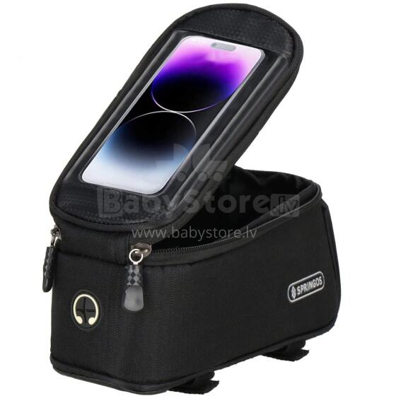 Velosoma ar vietu telefonam Springos BA0023