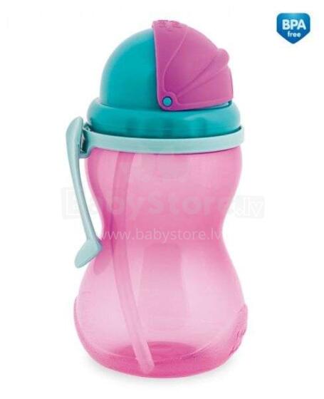 Canpol Babies Art.56/113 Sporta krūzīte ar salmiņu 370 ml