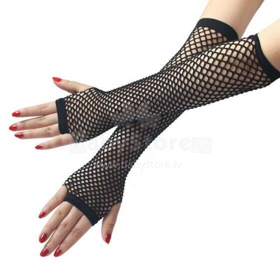 Long openwork gloves for women 2 pcs. 62250007