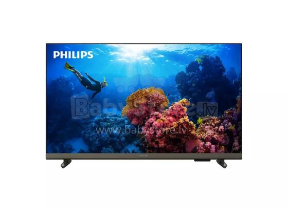 Akcija! PHILIPS 24" HD, LED LCD televizors, melns