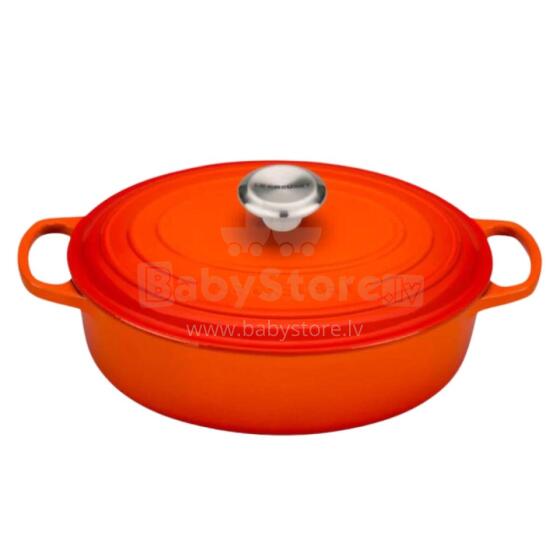 Le Creuset Cast iron pot oval &Oslash;27cm / 3.4L orange