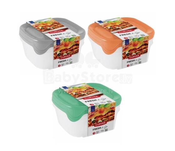 Набор из 3 мисок для еды 3x0,8 л Fresh&amp;amp;Go mix