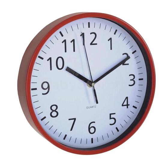Wall clock &Oslash;25,5cm red