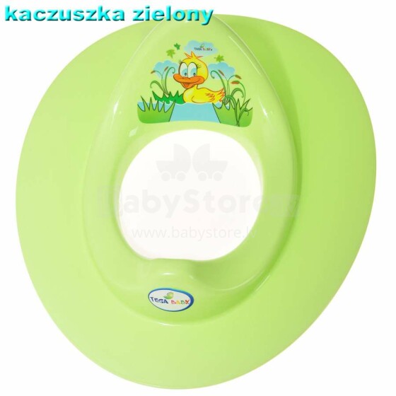 Tega Baby Kaczuszka Art.20753 Tualeto sėdynių reduktorius - žalias