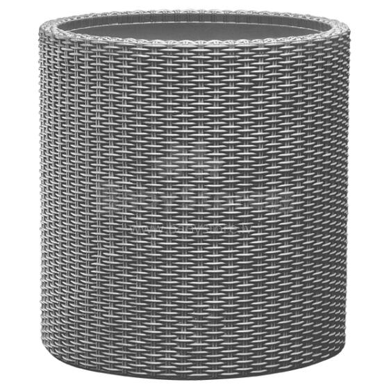 Flowerpot Large Cylinder Planter light grey
