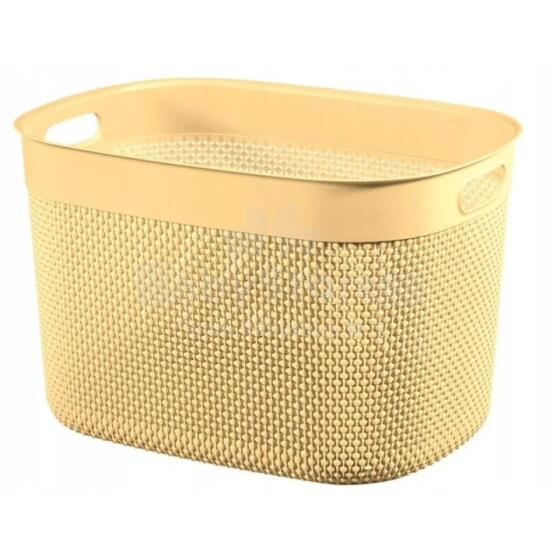 Basket Filo XL 30L 44x33x27cm yellow