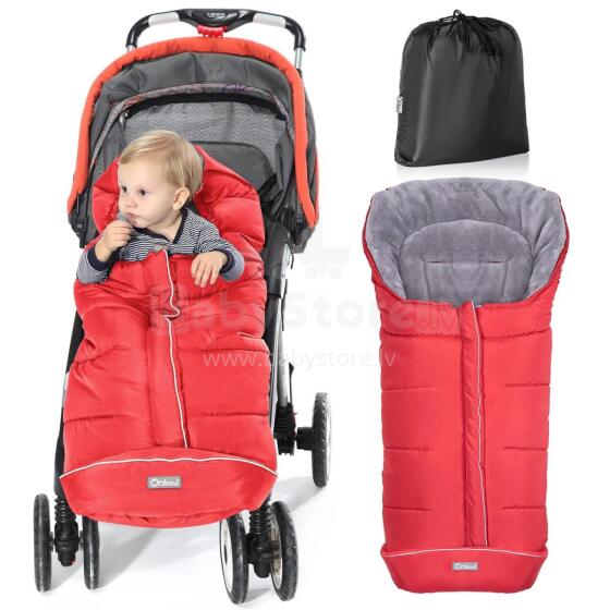 Bebe Basic Footmuff Universal Art.209462 Red