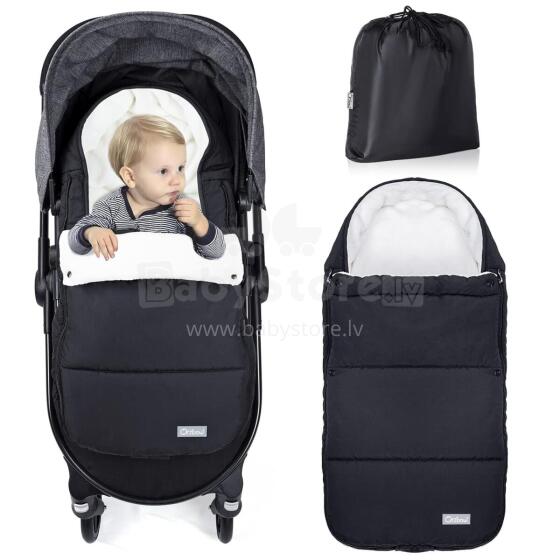 Bebe Basic Footmuff Universal Art.209463 Black