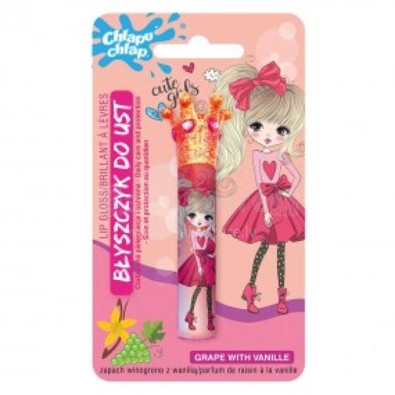 Lip Gloss with crown grape with vanille 1.8ml