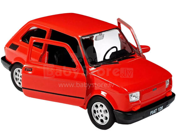 AUTO FIAT 126P MALUCH MIX KOLORÓW 1:34