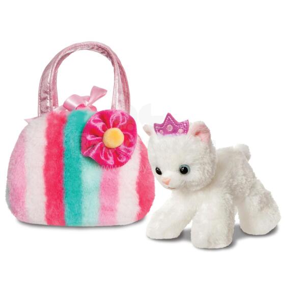 AURORA Fancy Pals Soft toy Cat in a bag, 20 cm