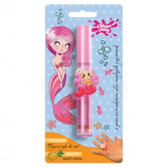 Lip gloss with a ring pineapple 3g