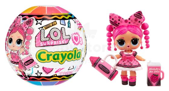 L.O.L. Surprise lelle Crayola 10 cm