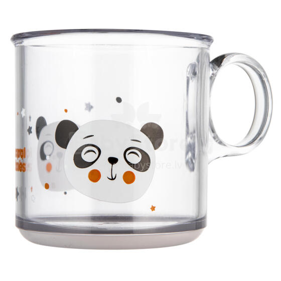 CANPOL BABIES cup with handle for toddlers EXOTIC ANIMALS, 170 ml, 2/100_trans