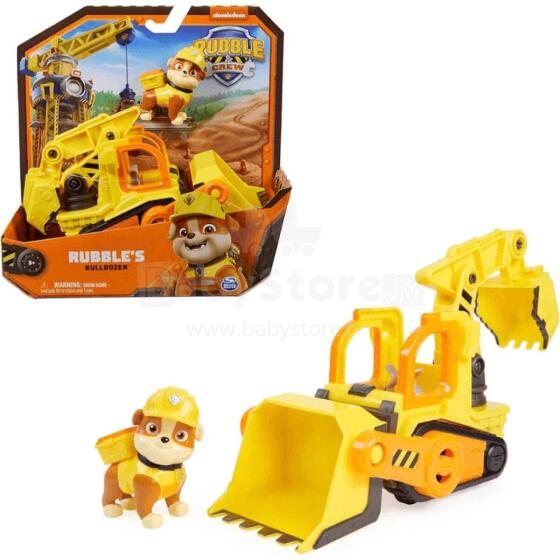 RUBBLE & CREW construction vehicle Rubble's Bulldozer, 6066511