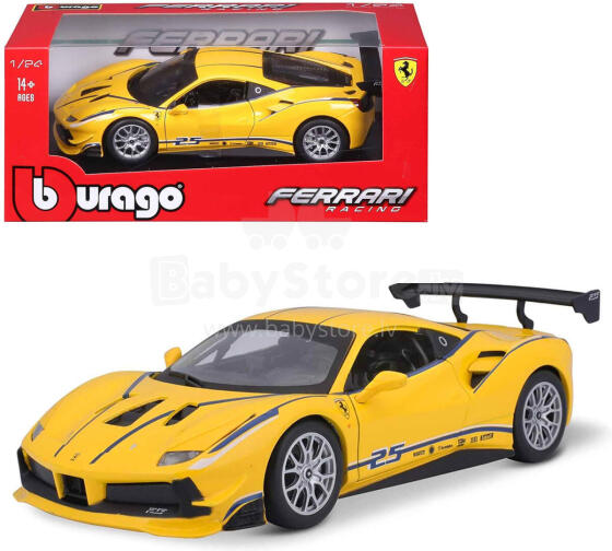 AUTO BBURAGO FERRARI 488 CHALLENGE 1:24