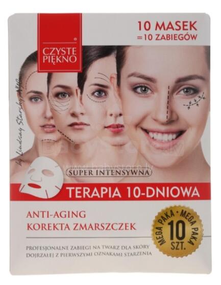 10 day therapy anti aging wrinkle correct 10pcs