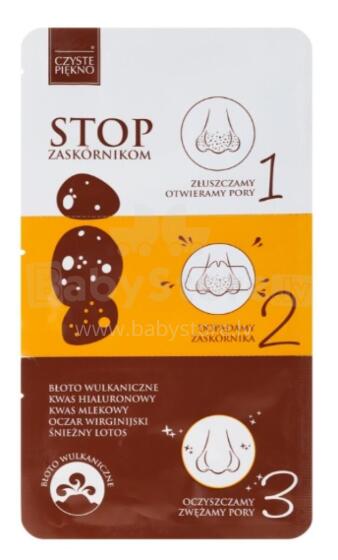 Очищающие патчи для носа Czyste P. 3шт.