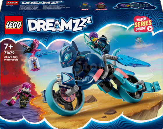 Мотоцикл «Кошка Зои» LEGO DREAMZzz (71479)